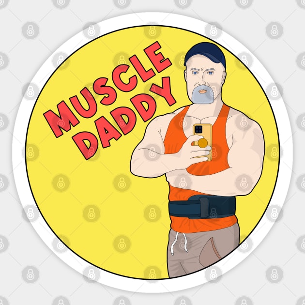 Muscle Daddy Sticker by muscle